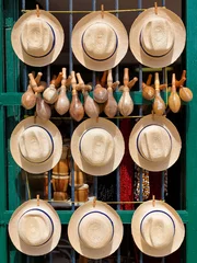 Tuinposter Souvenirs sale in Old Havana © kmiragaya