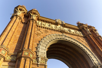 Arco de Triunfo, Barcelona,España