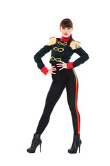 portrait of club dancer