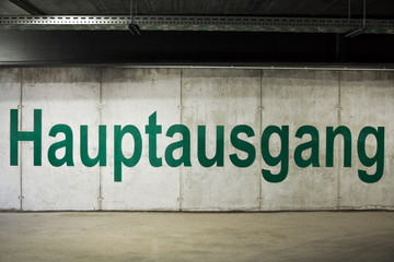 Hauptausgang