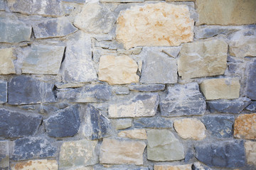 blue wall stone