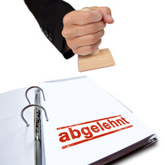 abgelehnt Ordner