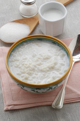 Leche con arroz