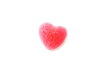 Heart sign jelly background