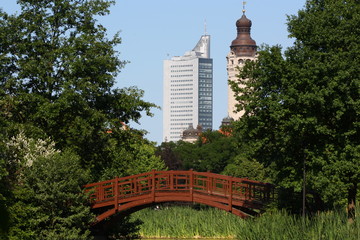 romantisches leipzig im sommer