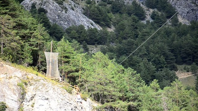 tyrolienne aventure  parcours via  ferrata