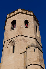 Fototapeta premium Campanario de la catedral de Huesca, España