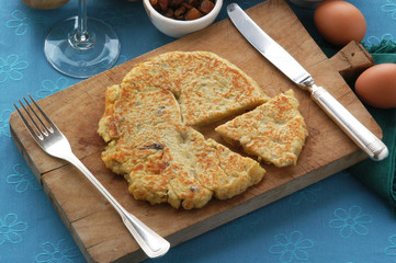 Pastel de papa dulce