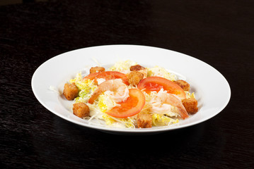 tiger shrimps salad