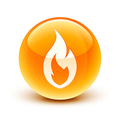 icône feu / fire icon