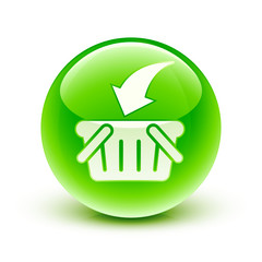 icône panier / shopping cart icon