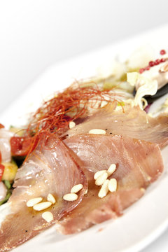 salmone e cernia