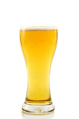 Beer isolated in white background