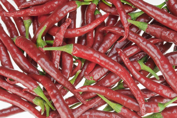 burning hot red pepper background