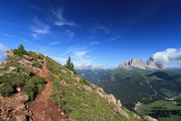 Pordoi pass Belvedere, Italian Dolomites