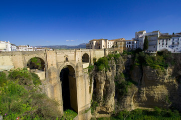 Naklejka na ściany i meble Nowy Most - Ronda - Andalusien - Spanien