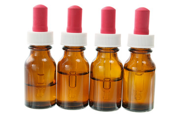Bottles of Massage Oil
