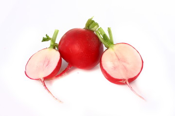 Isolated vegetables - Radish