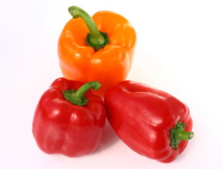 Isolated vegetables - Peppers