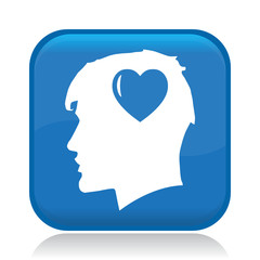 HEART HEAD ICON