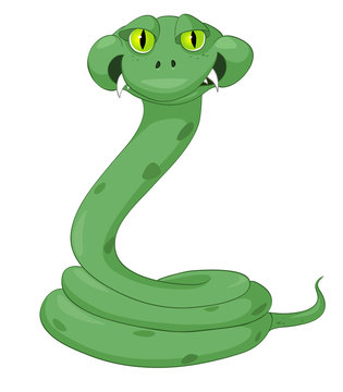 Cartoon Character Snake