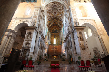 Fototapeta na wymiar Katedra Bazylika Cefalu