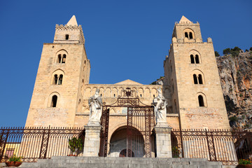 Fototapeta na wymiar Katedra, Bazylika Cefalu, Sycylia
