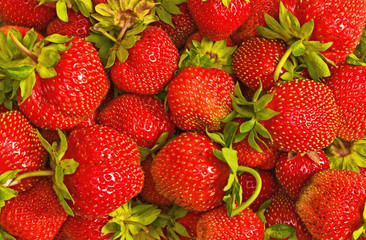 Background from a strawberry
