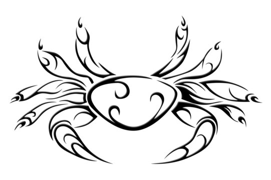 Tattoo of Cancer legband, Zodiac sign tattoo - custom tattoo designs on  TattooTribes.com