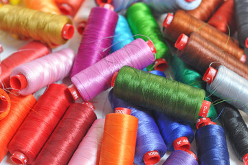 Colour sewing wire thread