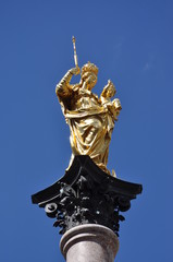 Obraz premium Mariensäule in München