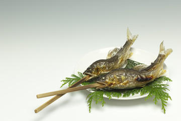 鮎の塩焼き