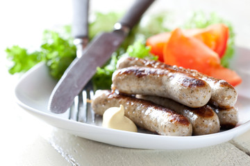 frische Rostbratwürstchen