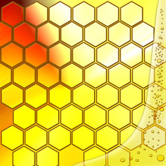honey background