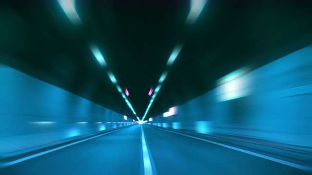 tunnel abstract speed 12