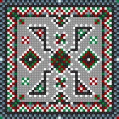 Cercles muraux Pixels Couverture