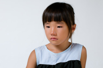 泣く女の子