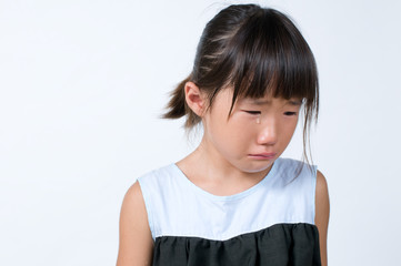 泣く女の子