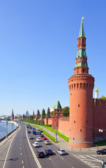 Fototapeta premium Towers in Moscow Kremlin