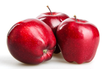 red apples