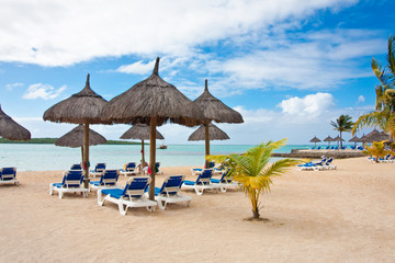 Fototapeta premium plage, île Maurice