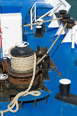 Obraz premium Tauwerk, Ankerwinde