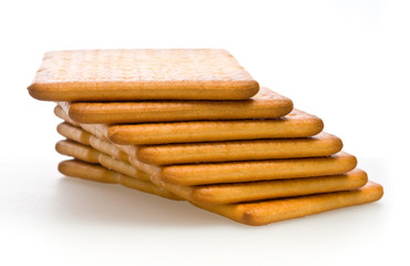 several crackers (cookies)