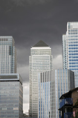 Obraz premium Canary Wharf Skyline