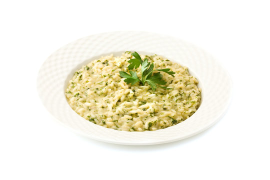 Risotto alle Erbe - Isolated