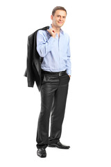 Portrait of a confident man looking at camera