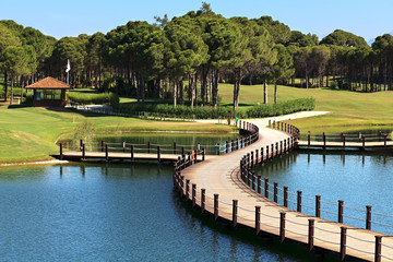 Area of Sueno Golf Club.