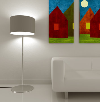 Interno con divano