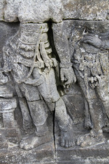Obraz premium Borobudur,finesse des sculptures