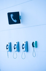 public telephones